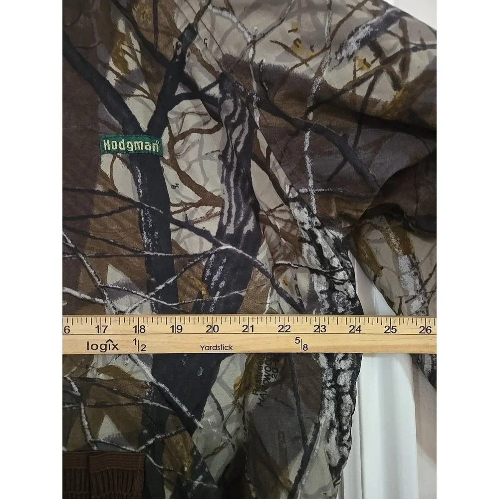 Vintage Hodgman Jacket Mens XL 90s Camo Hunting Bomber Puffer Coat Outdoor Vtg